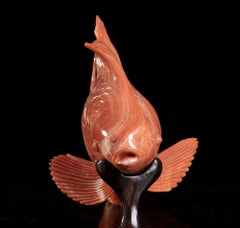 Cerasuolo Coral Carving, Japan, Late 20th Century