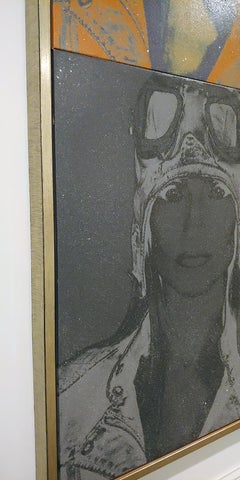 Four Aviatrix Diamond Dust, on canvas 72x60,