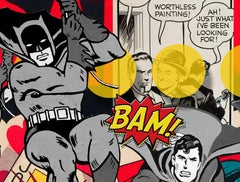 "Just what I was looking for"  super hero pop art