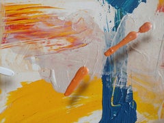 Abstract Illusion acrylic, oil framed 24x26"