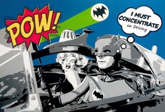"I Must Concentrate On Driving" 52x70" AKA "Driving with Distractions"