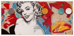 "LUCKY Girl" Öl und Acryl auf Leinwand, 30x64"