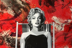 Painting the Town Red with Marilyn,  56x62,