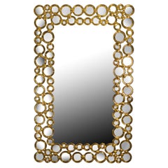 Cerchi Rectangular Mirror by Ongaro & Fuga