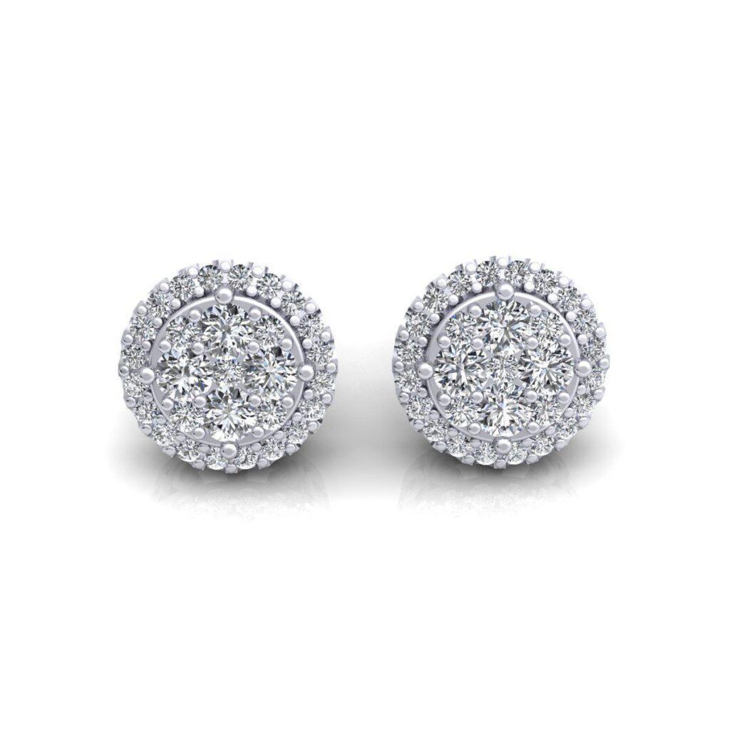 Einzelheiten zum Produkt: 

Unsere atemberaubenden Cercle-Diamant-Ohrstecker - eine perfekte Verbindung von beständigem Charme und zeitgenössischer Eleganz. Mit dem klassischen Nieten-Design, das Schlichtheit und Anmut ausstrahlt, setzen Sie ein