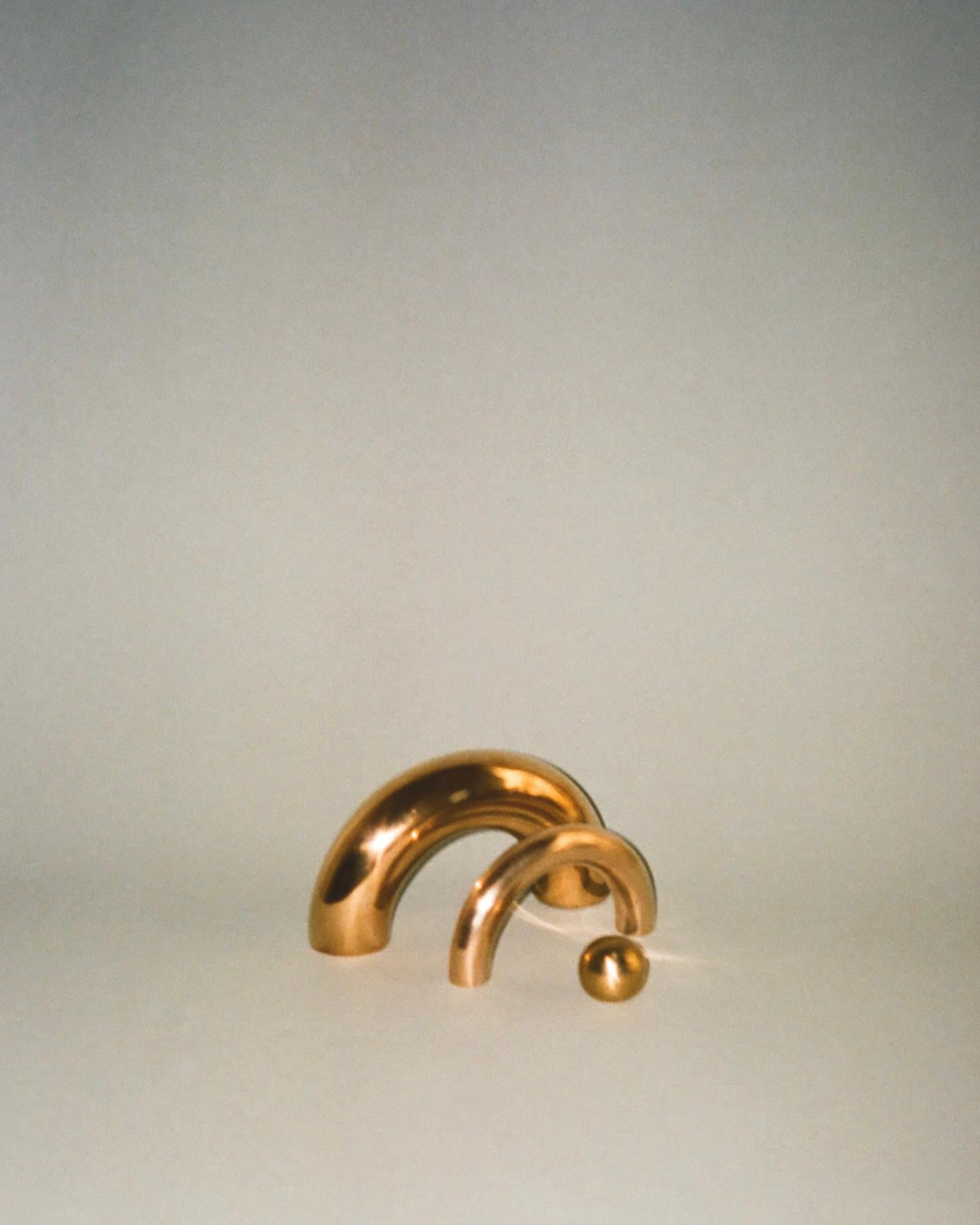 Brass CERCLE Pull Thin For Sale