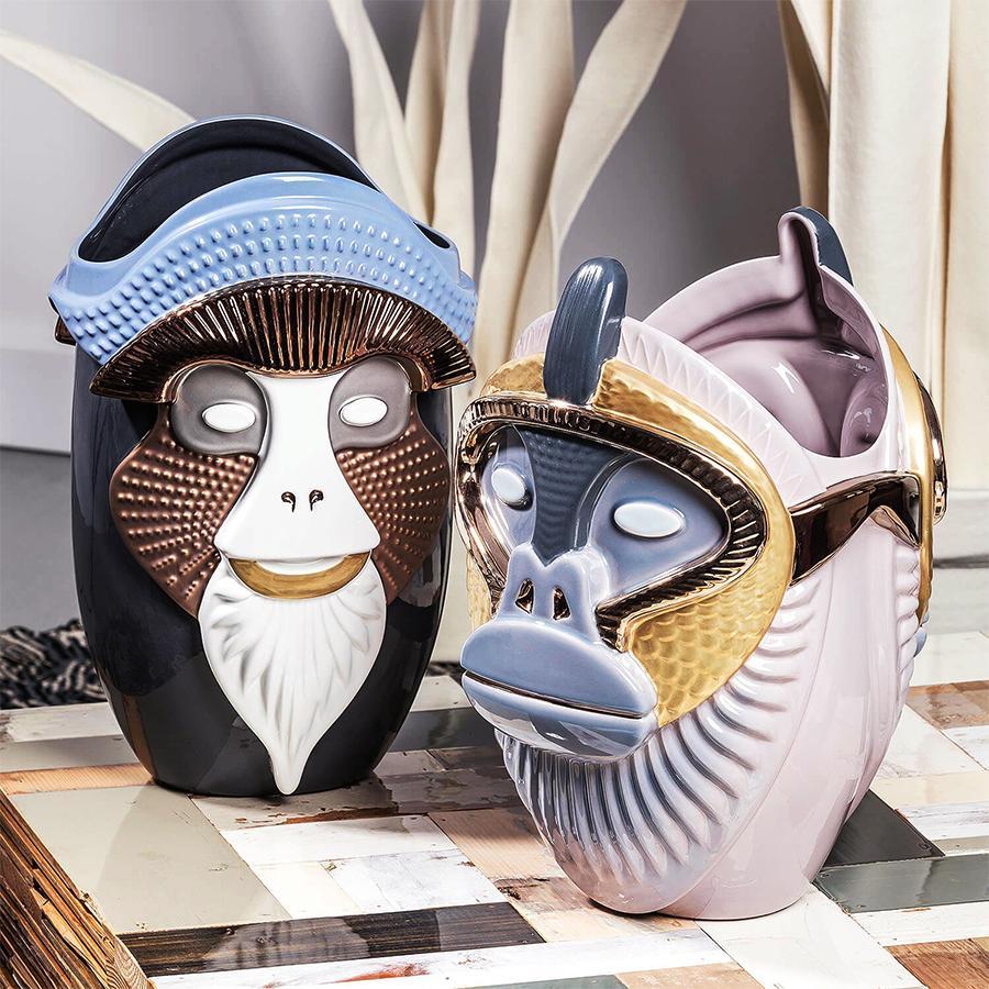 Ceramica Vaso Cercopi Ape in vendita