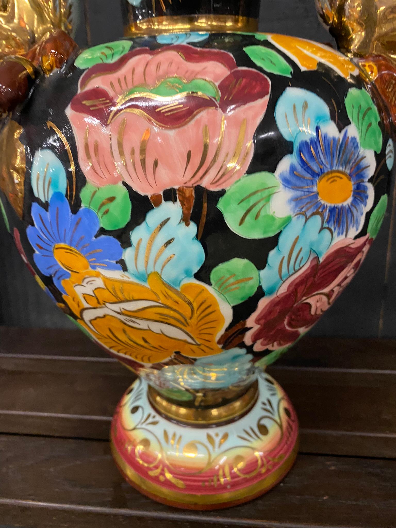 Cerdazur, Monaco Large Ceramic Vase, circa 1950, Signed For Sale 1