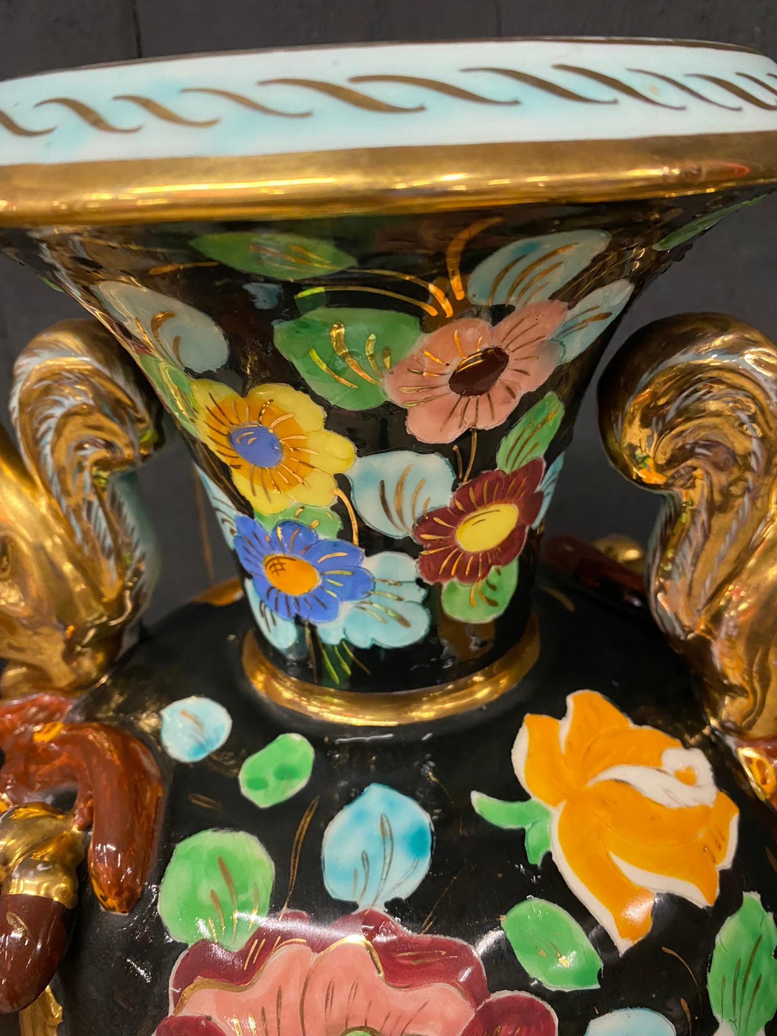 Cerdazur, Vaso grande in ceramica Monaco, 1950 circa, firmato in vendita 6