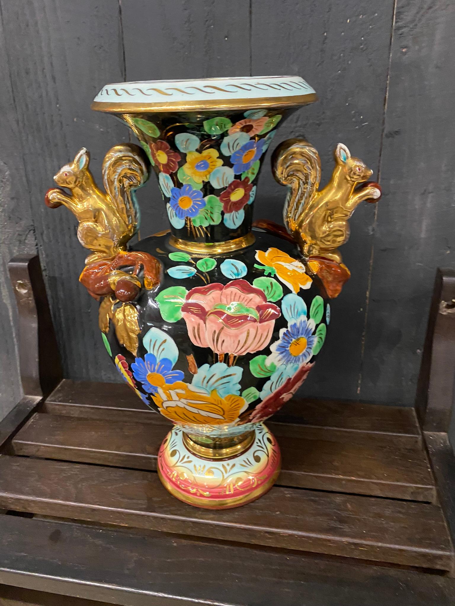 Cerdazur, Monaco Large Ceramic Vase, circa 1950, Signed For Sale 7