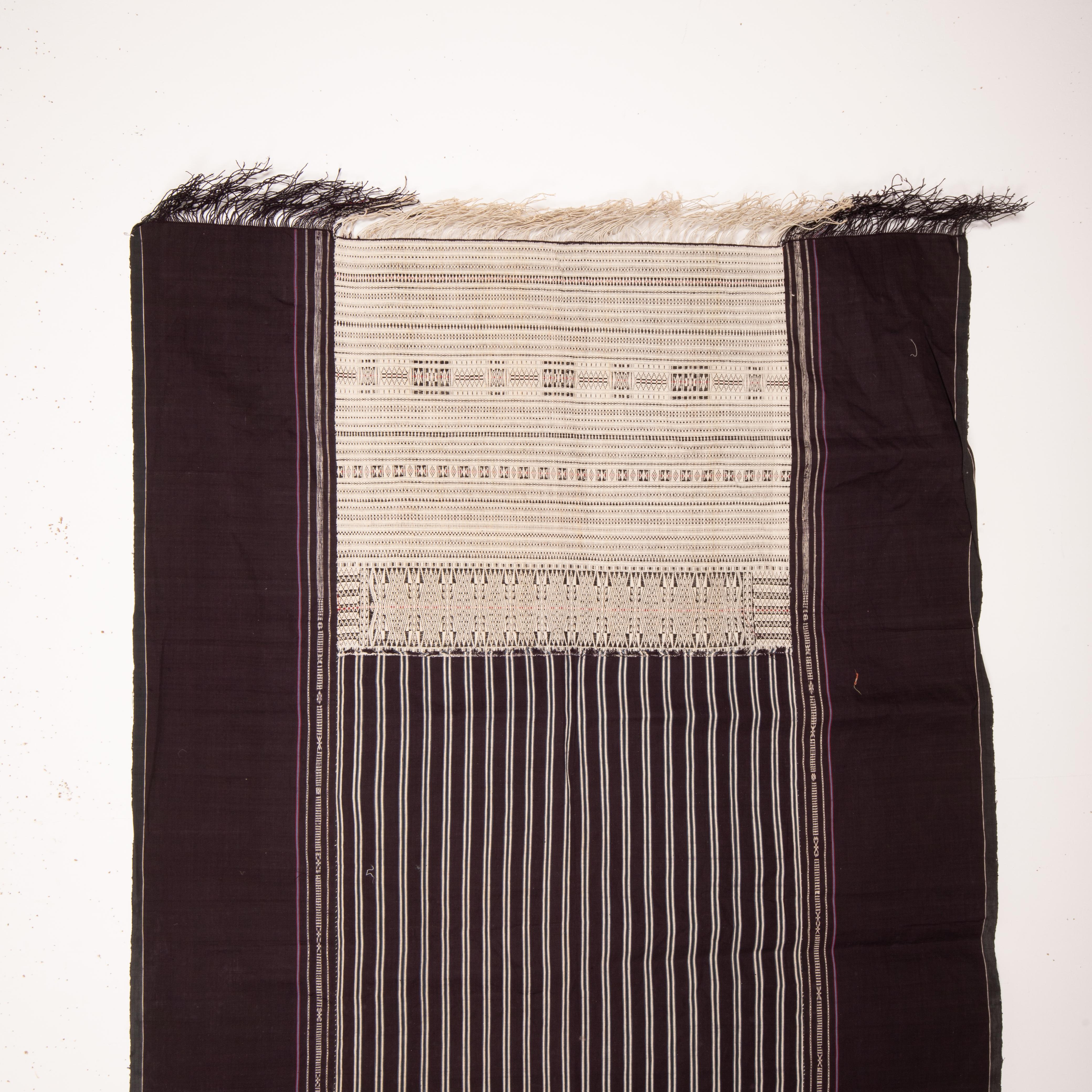Tribal Ceremonial Batak Textile 'Ragidup', Sumatra, Indonesia Early 20th Century For Sale
