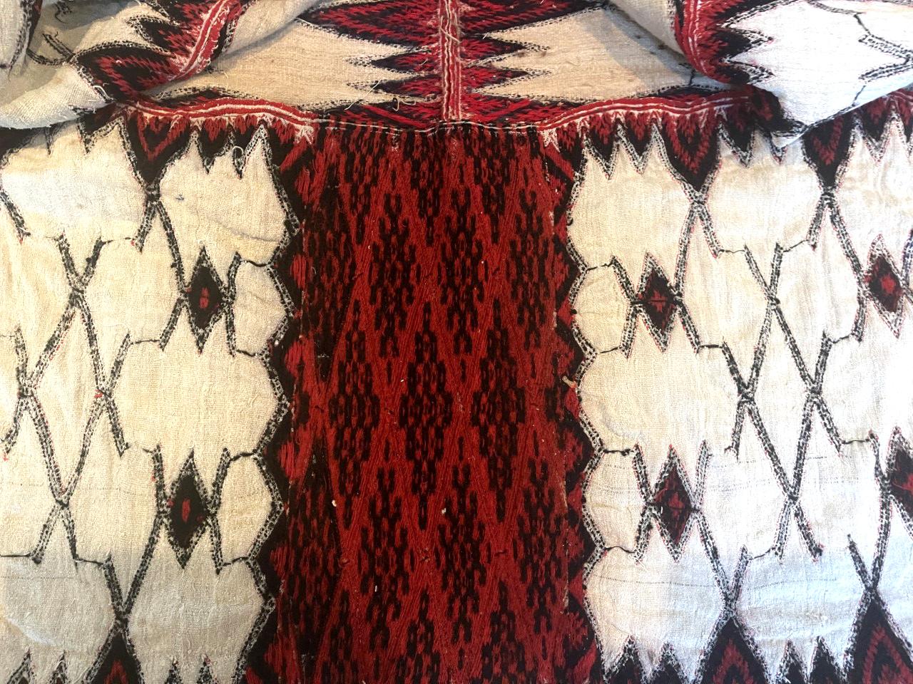 Ceremonial Cape Textile Art from Hmong Miao People For Sale 3