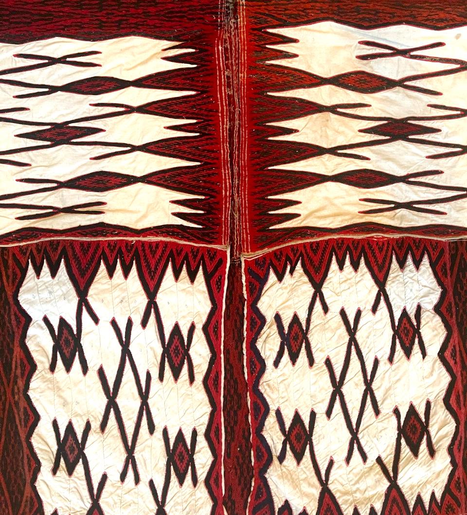 Tribal Ceremonial Cape Textile Art from Hmong Miao People For Sale