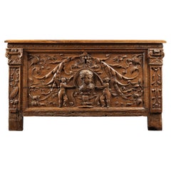 Ceremonial Chest with Medallion from the first French Renaissance