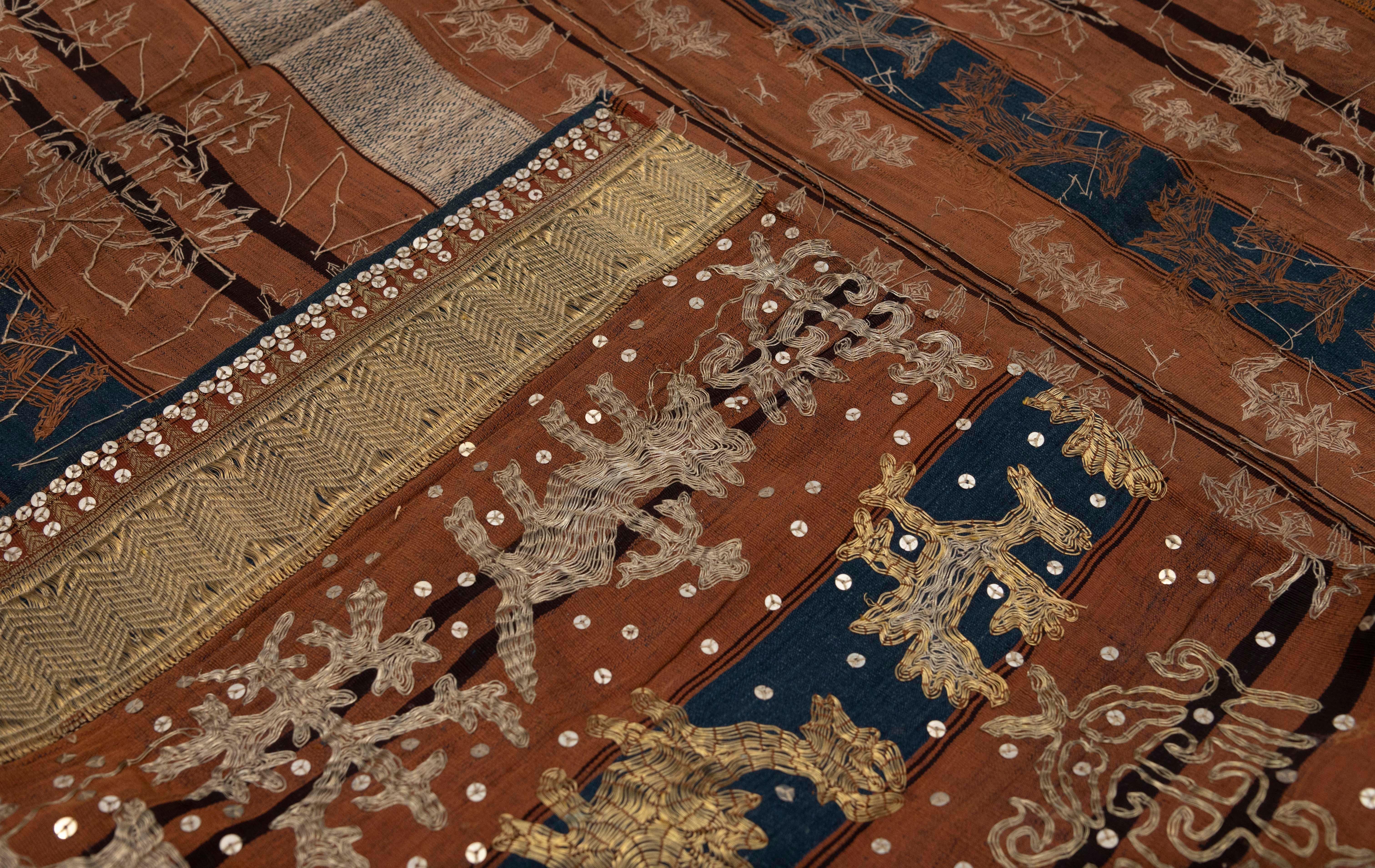 Modern Ceremonial Cloth 'Tapis' of Lampung For Sale