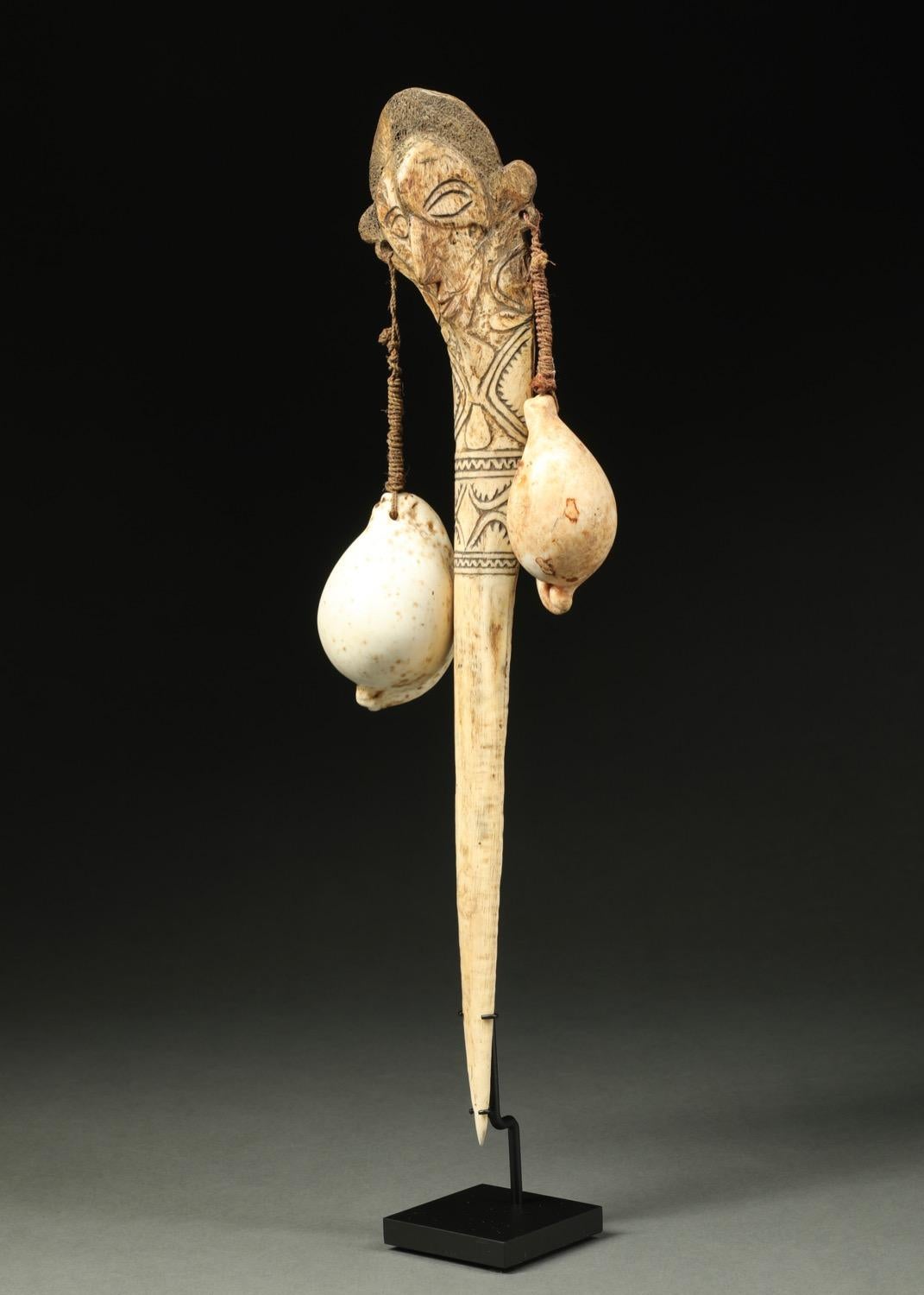 Bone Ceremonial Dagger For Sale