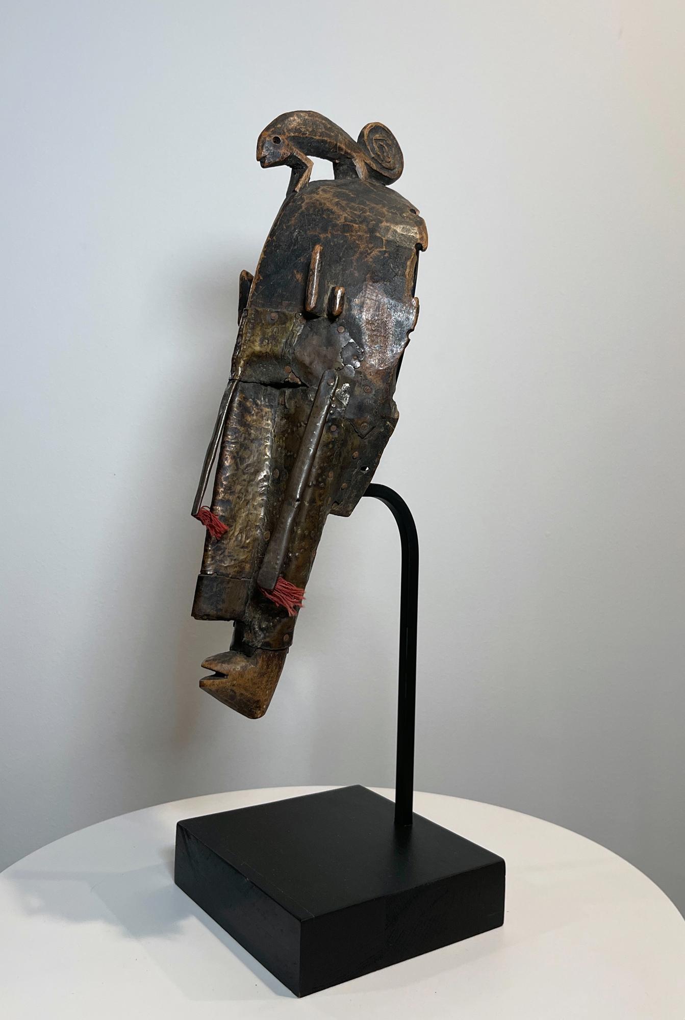 Mid-20th Century Ceremonial dance MARKA mask, Mali circa 1930’s. Collection Agogue, Paris, France For Sale