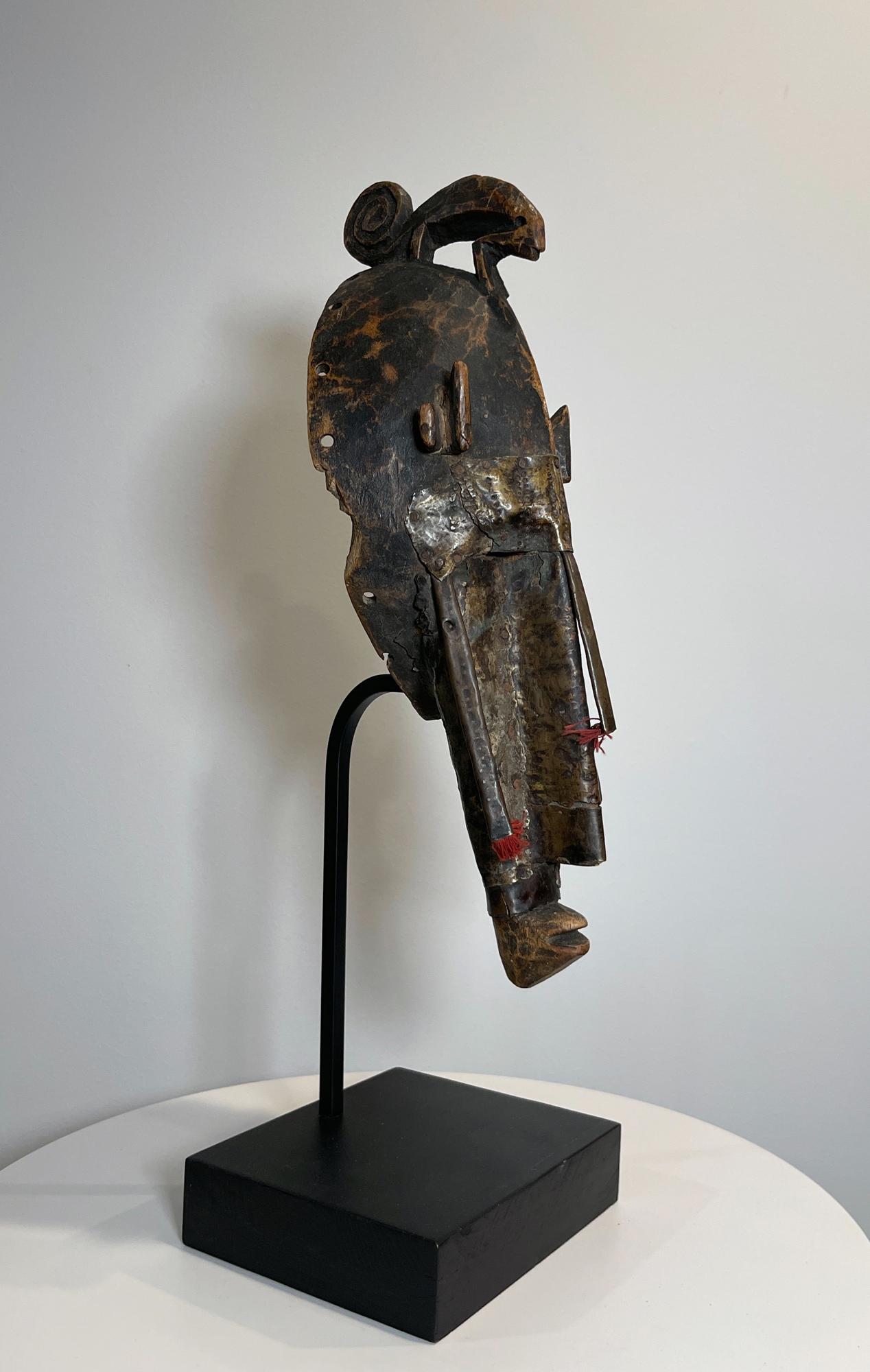 Ceremonial dance MARKA mask, Mali circa 1930’s. Collection Agogue, Paris, France For Sale 3
