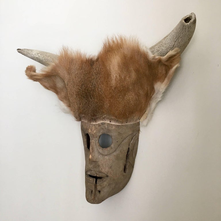 Ceremonial Deer Mask from Mexico at 1stDibs deer masks, mexican