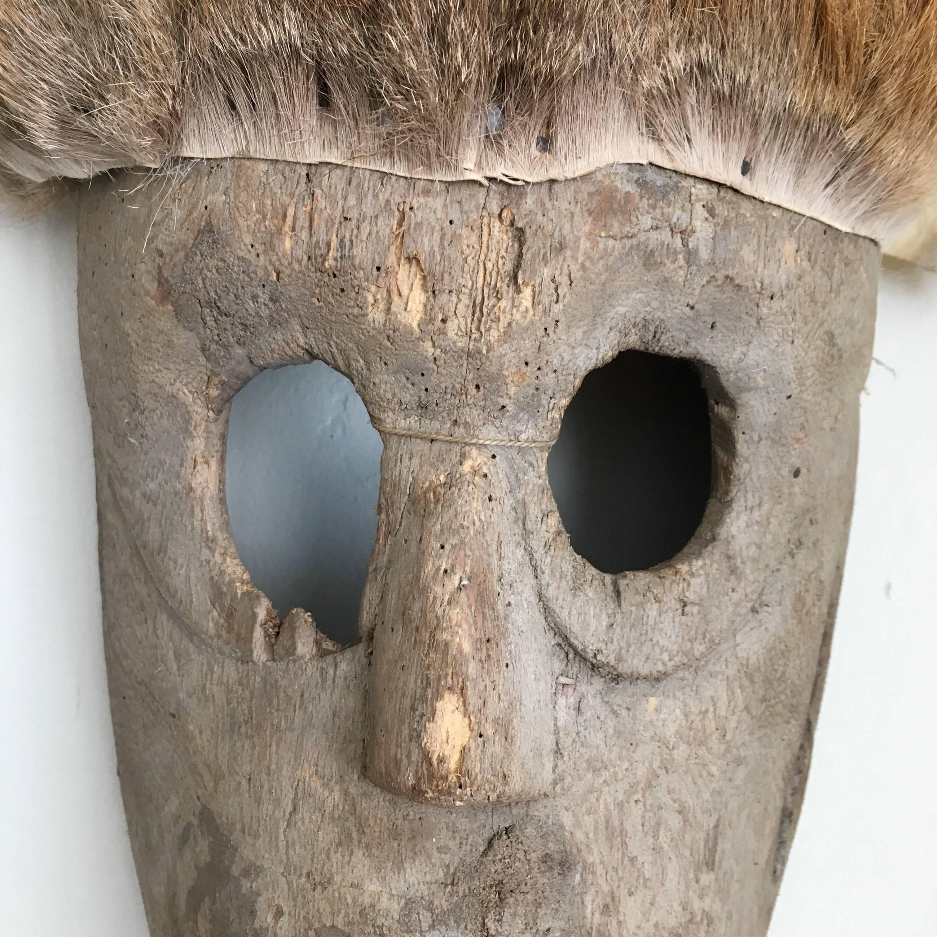 Mexican Ceremonial Deer Mask from Mexico