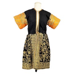 Ceremonial dress in wool embroidered with gold - Tunisia, Hammamet, circa 1950