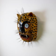 Ceremonial Jaguar Mask Mexico.