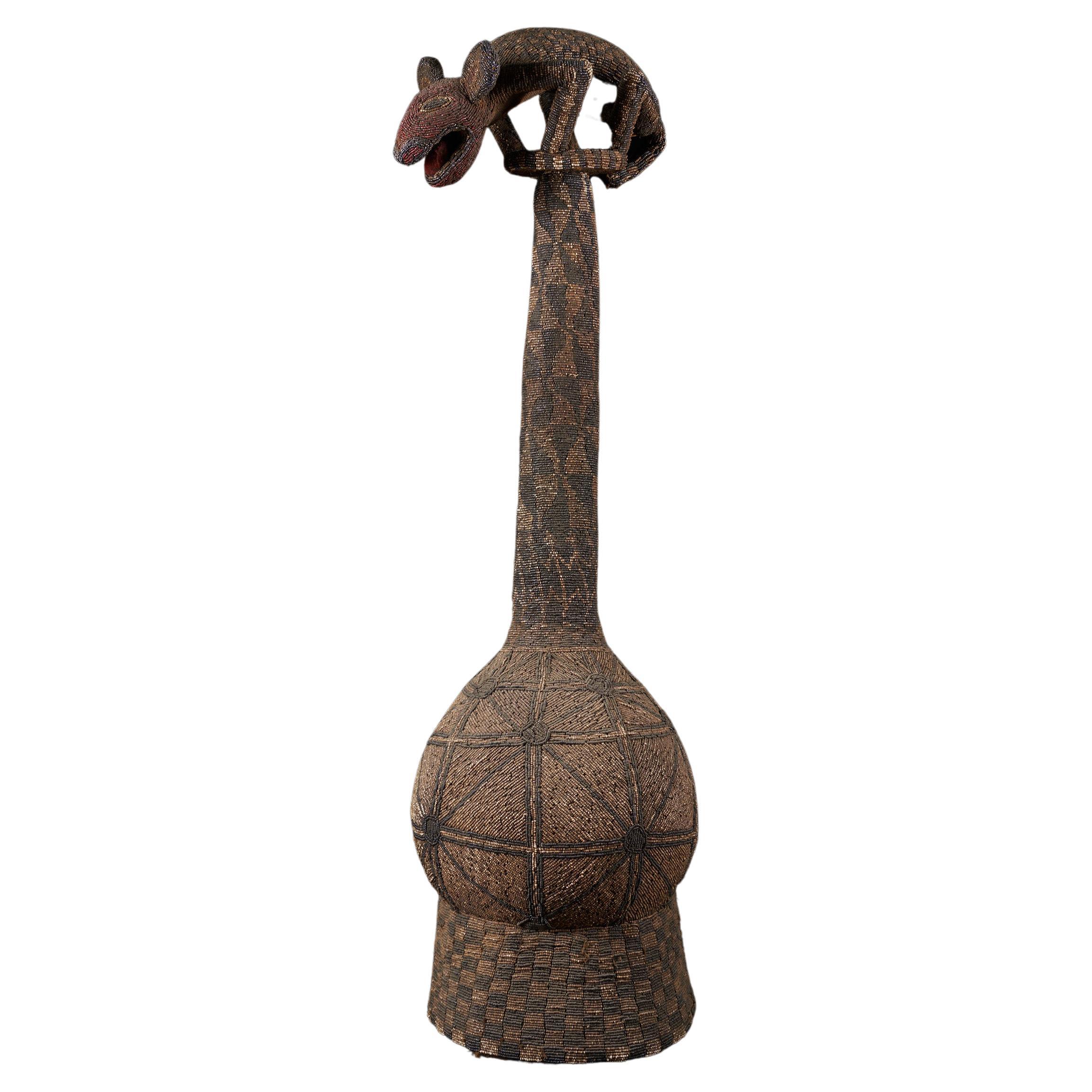 Ceremonial Palm Wine Vessel from the Cameroon Grasslands