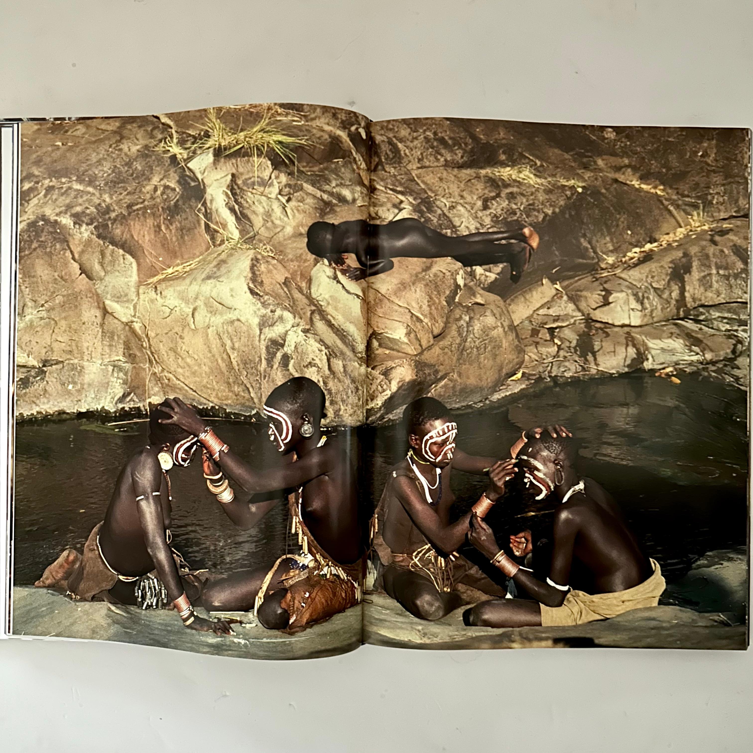 Published by Éditions de la Martinière, 1st French edition, translated from English, Paris, 2002. Hardback with French text.

Carol Beckwith and Angela Fisher are a photographer duo who have worked together for over 35 years, documenting Africa from