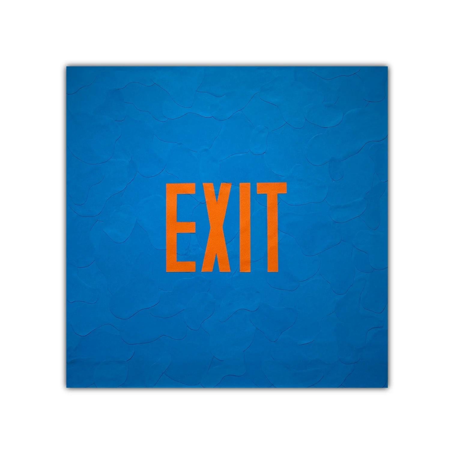 EXIT Collage by Exit Ceren, Represented by Tuleste Factory - Mixed Media Art by Ceren Arslan