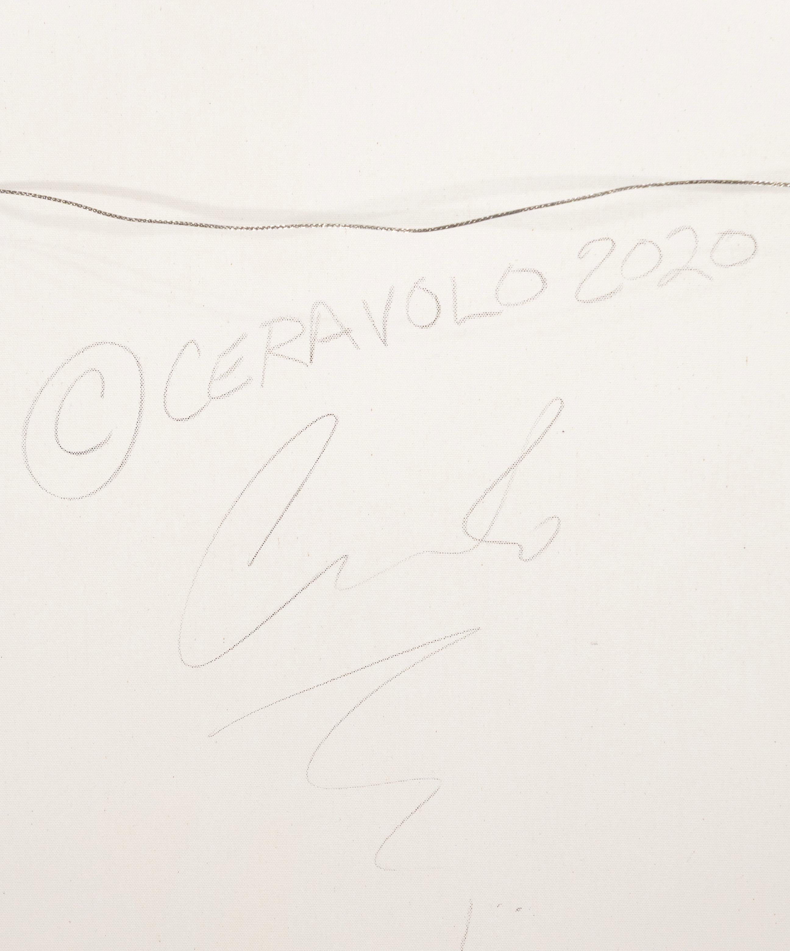 Cerevolo Pintura La Ciudad Rojo Firmado Arte Pop Urbano Pintura Acrílica Lienzo 2000 en venta 3