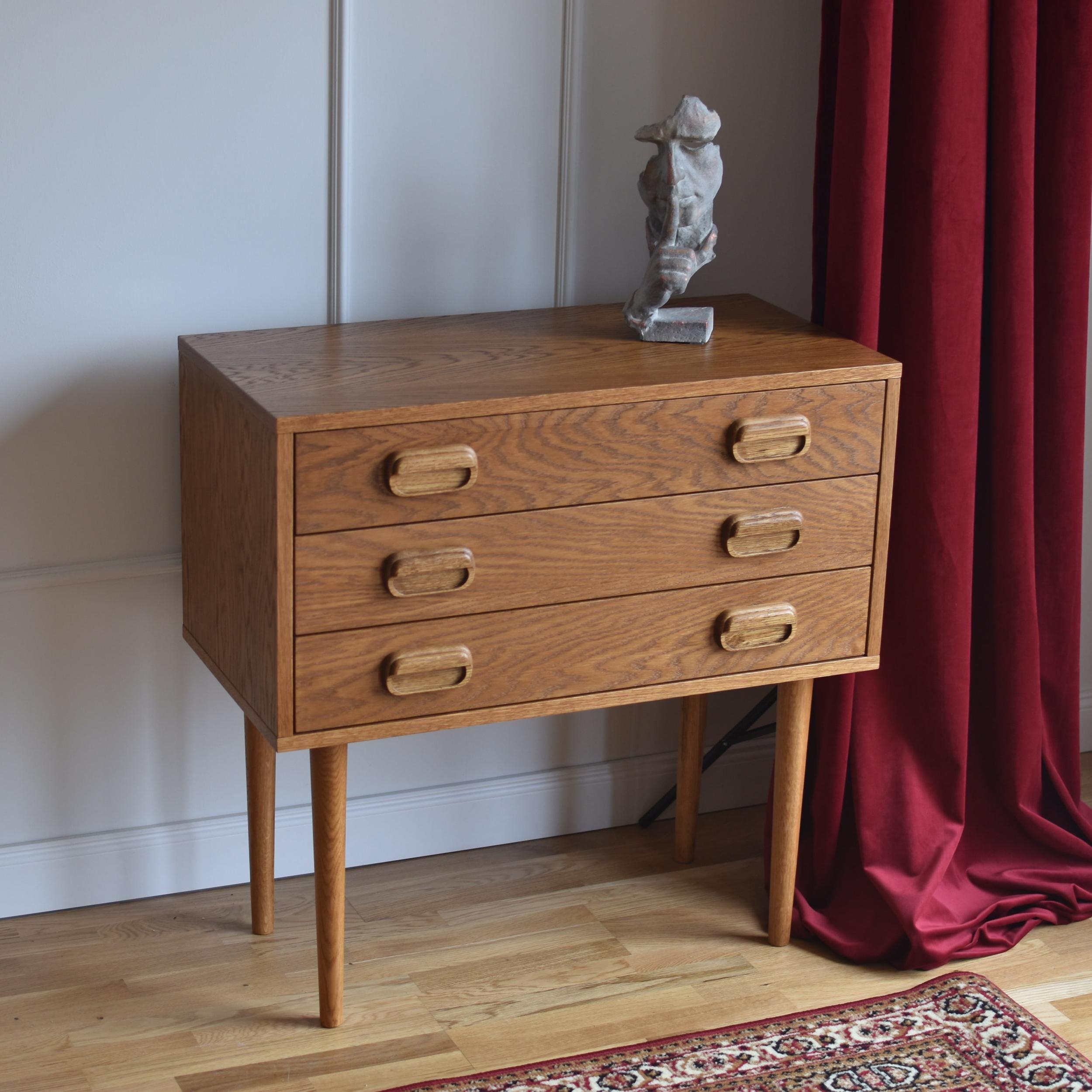 Stained Cern Chest of Drawers by Pastform For Sale