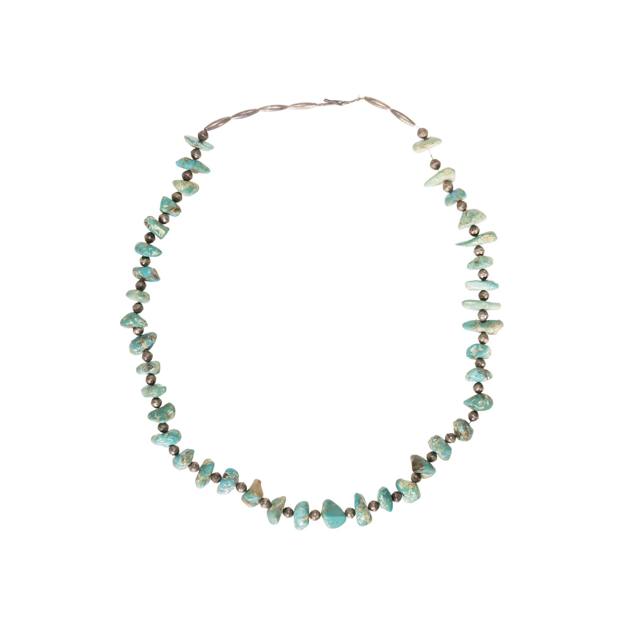 Cerrilllos Turquoise Beaded Necklace