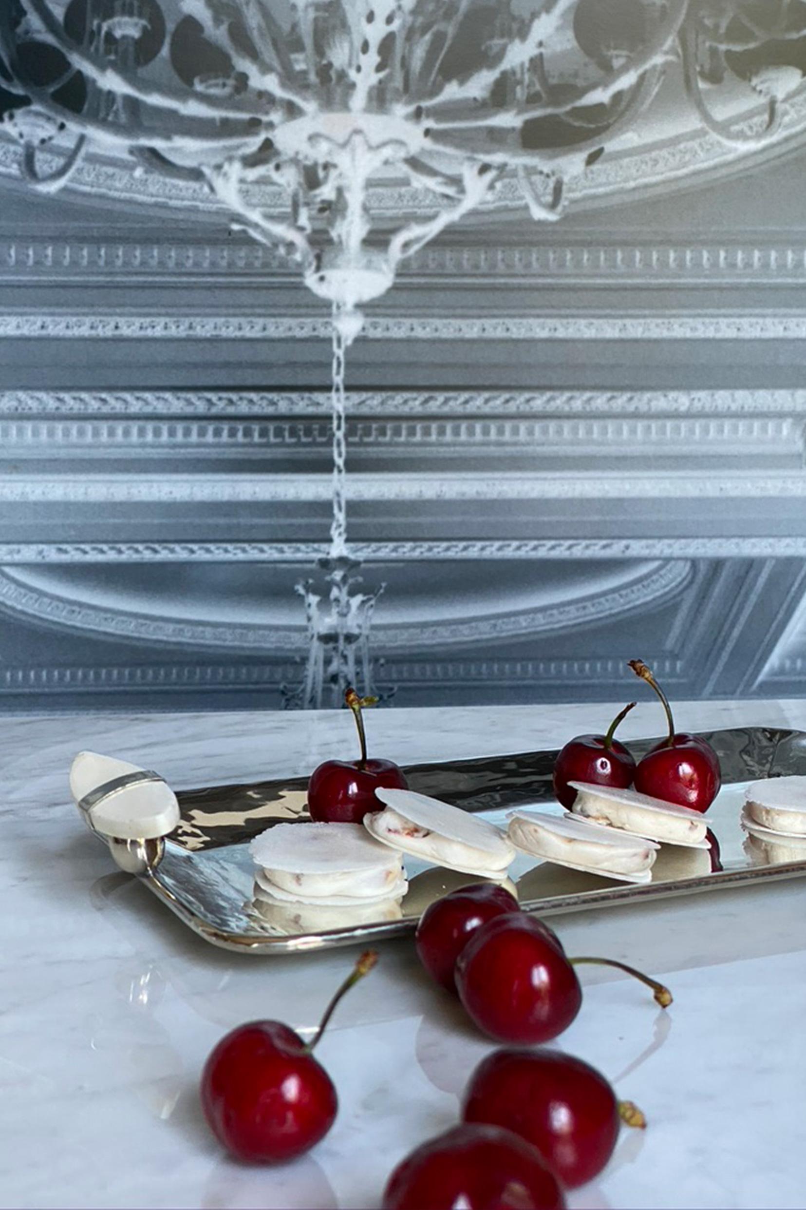 Bandeja Rectangular Pequeña CERRO, Cuerno y Alpaca Plata Siglo XXI y contemporáneo en venta