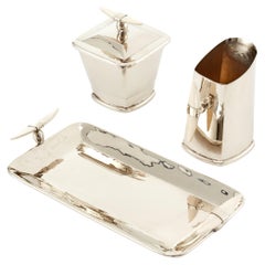 CERRO Sugar & Cream Set, Bone & Alpaca Silver