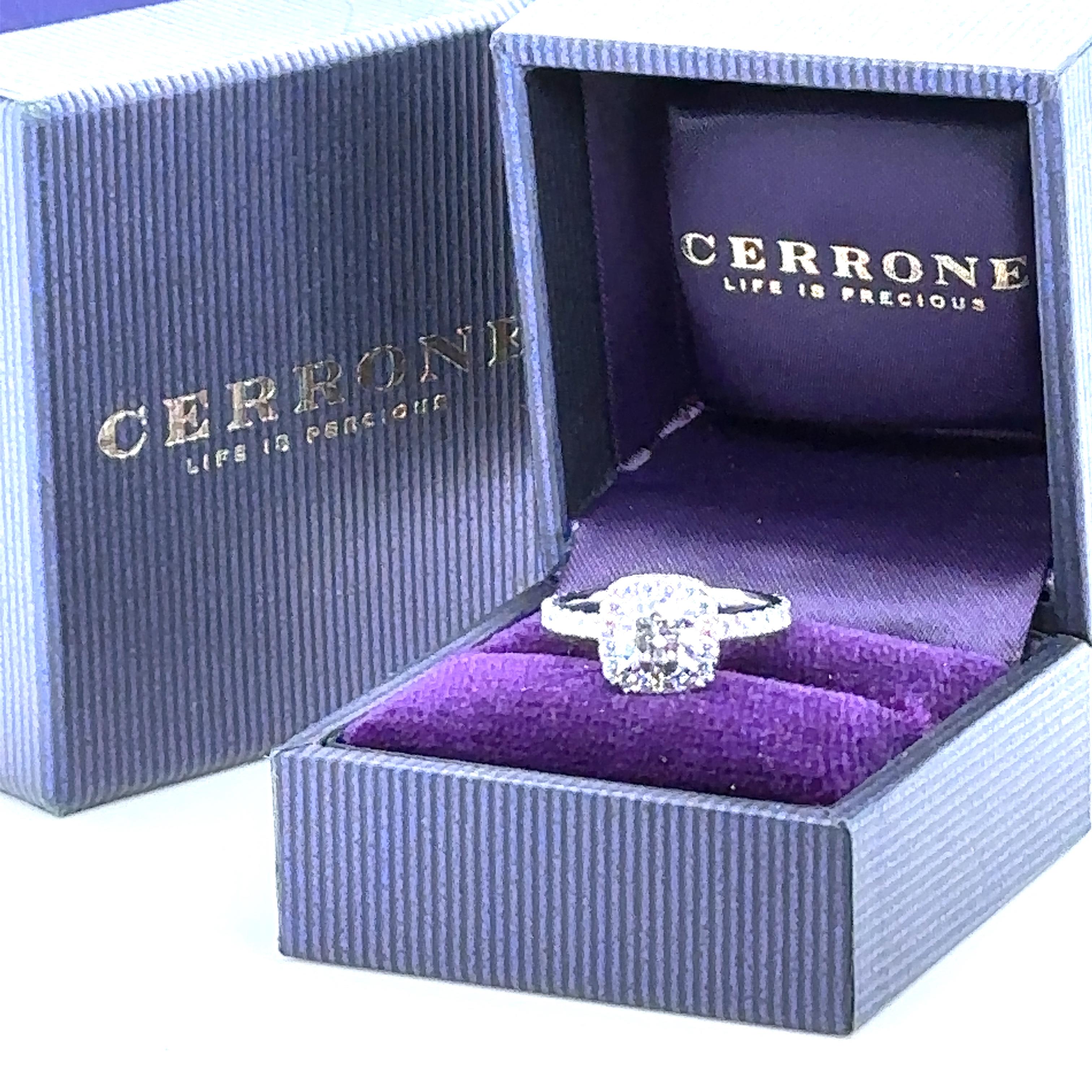 Cerrone 18 Carat White Gold Engagement Ring 1.87 Carat 8