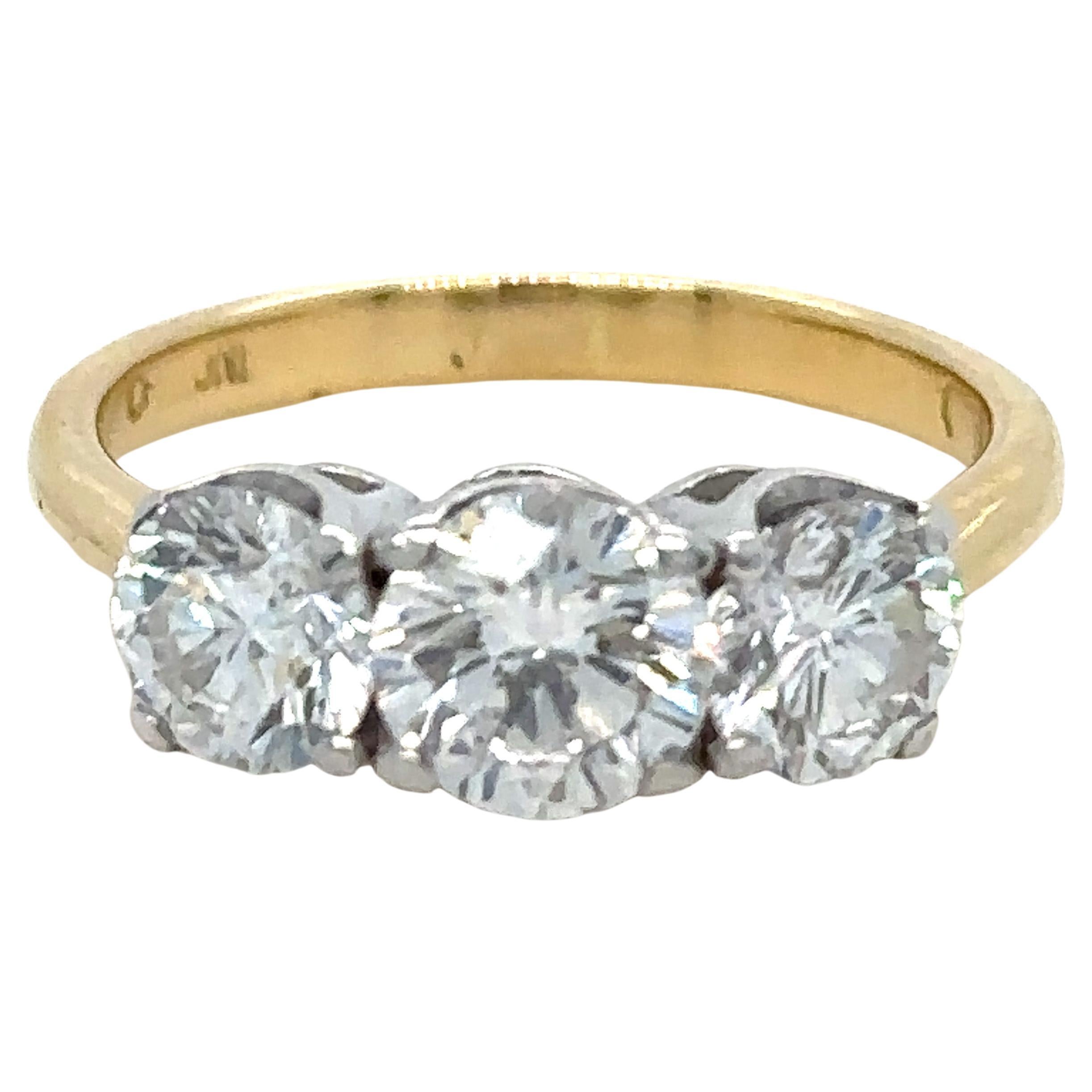 Cerrone Two Tone Diamond Ring 2.46ct For Sale