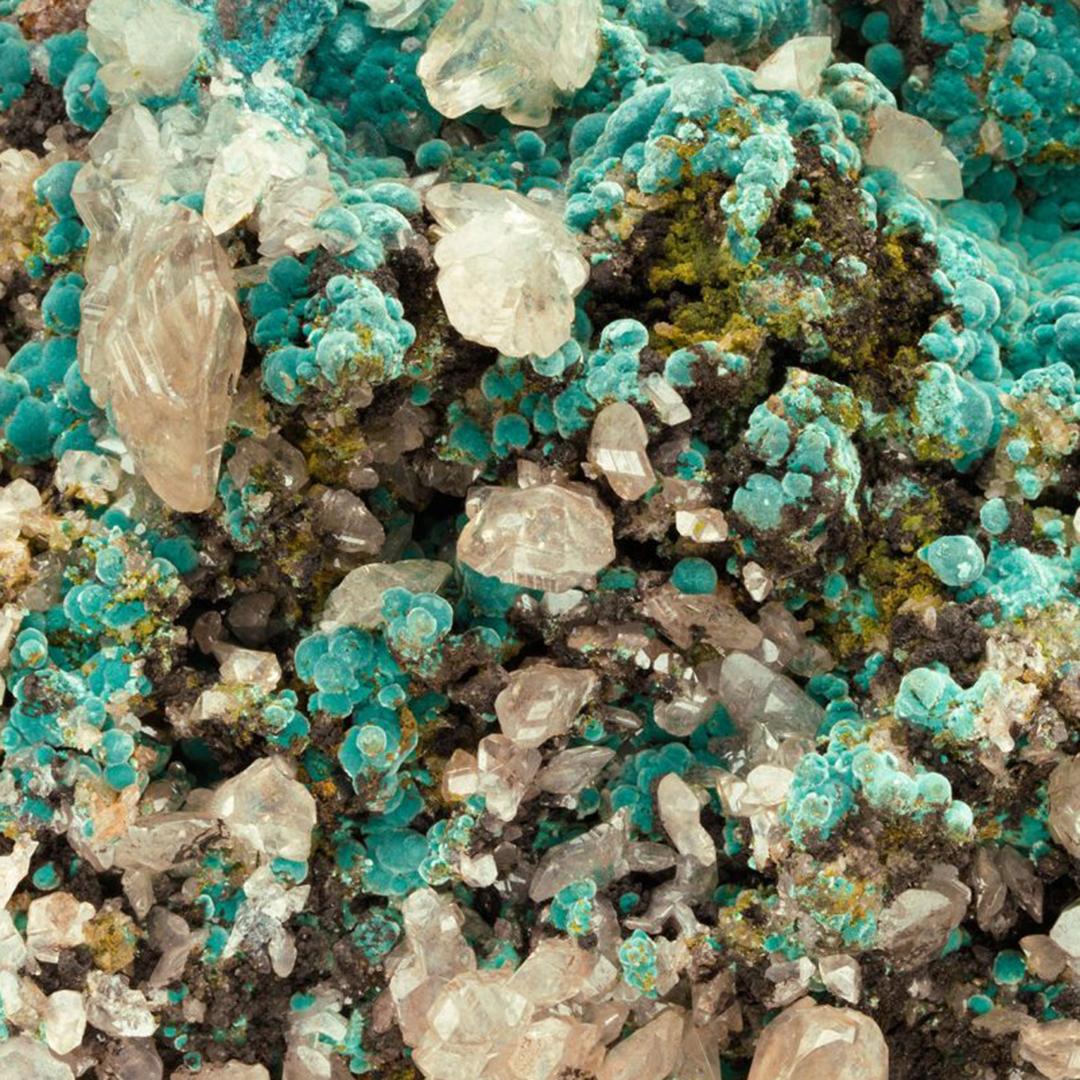 Late 20th Century Cerussite on Rosasite From Tsumeb Mine For Sale