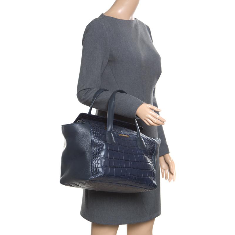 carson croc embossed leather crossbody bolsa