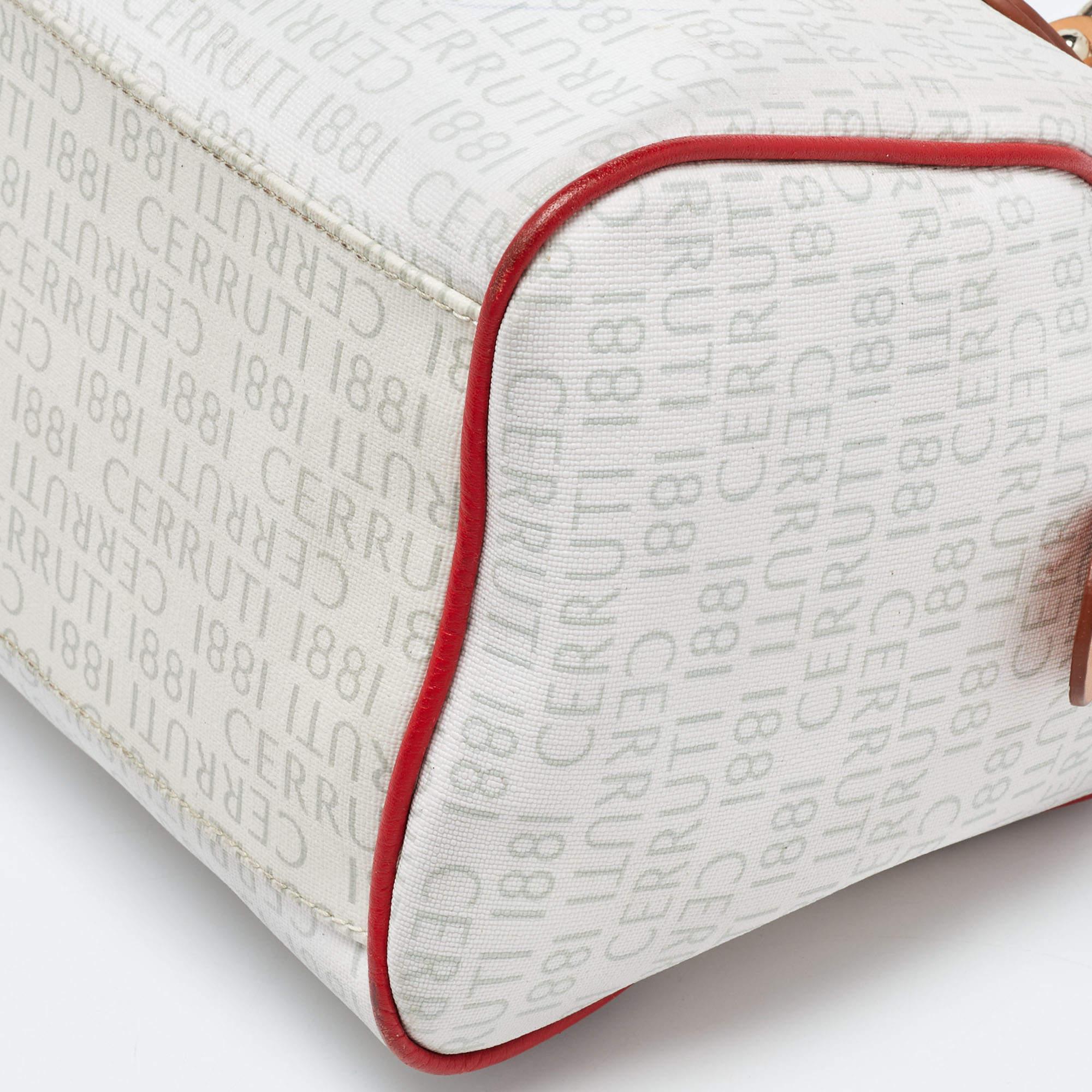 Bolso Cerruti Multicolor de Firma de Lona Revestida y Piel en venta 1