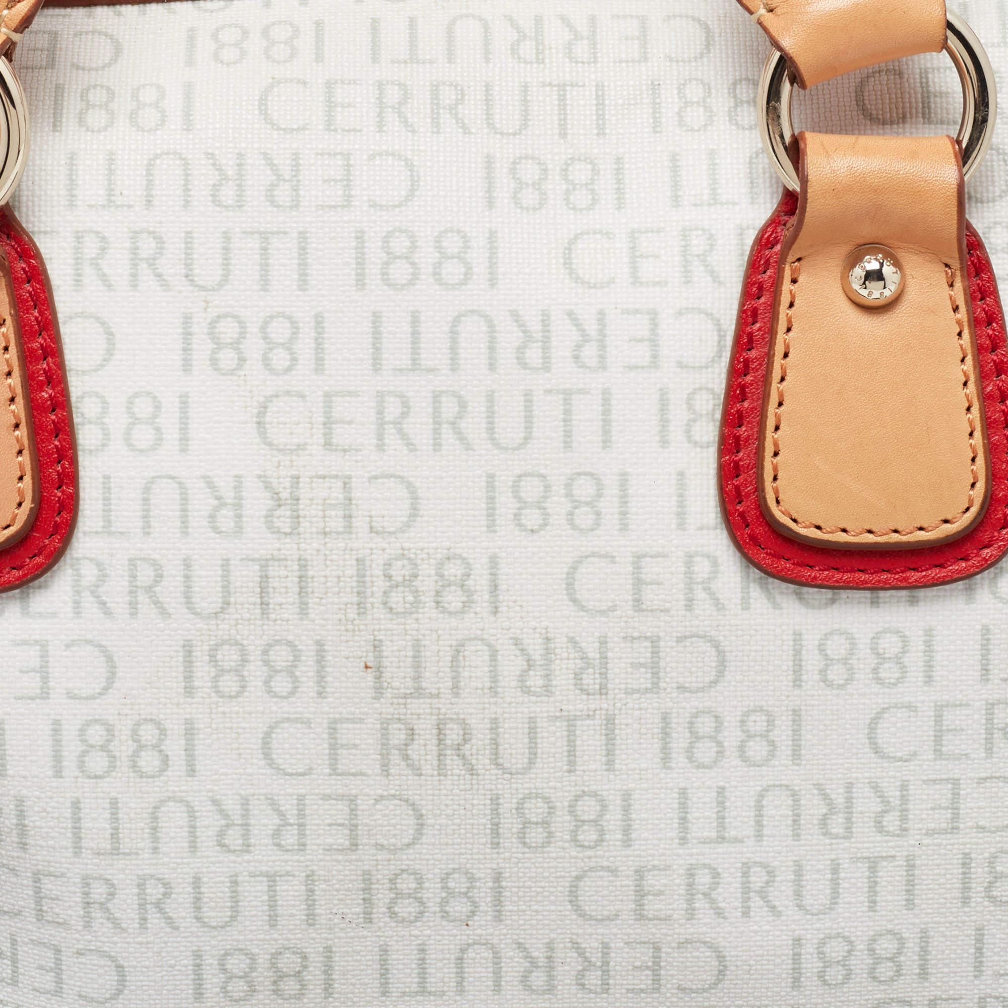 Bolso Cerruti Multicolor de Firma de Lona Revestida y Piel en venta 3