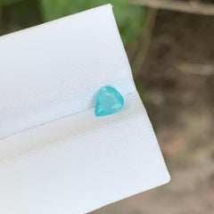 Zertifizierter 0,49 Karat natürlicher loser Paraiba-Turmalin Edelstein in Birnenform