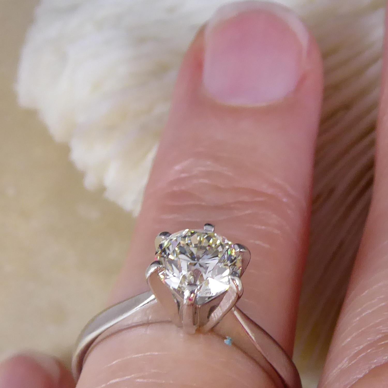 1.0 carat diamond ring
