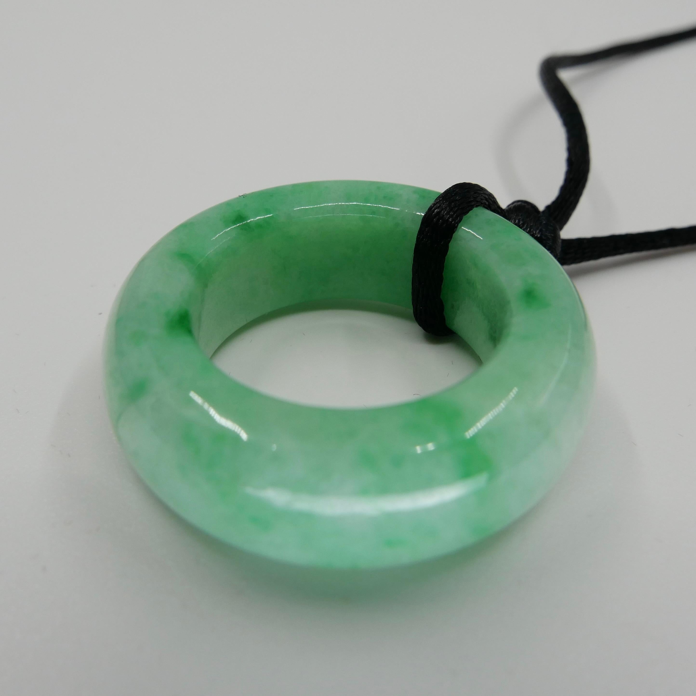 jade ring pendant