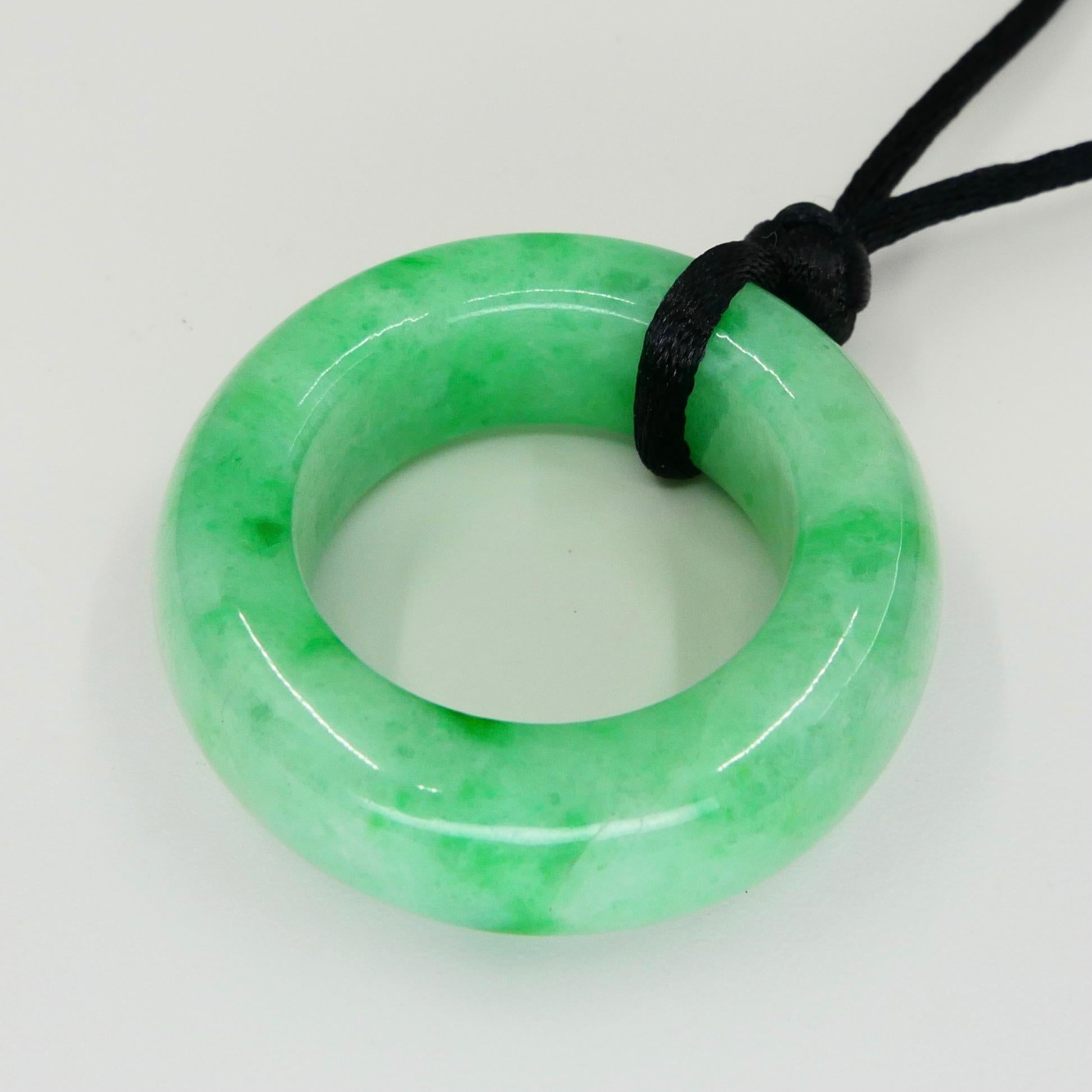 jade circle pendant meaning