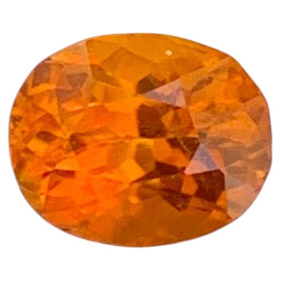 Certified 1.08 Carat Natural Loose Rare Clinohumite Oval Shape Gemstone