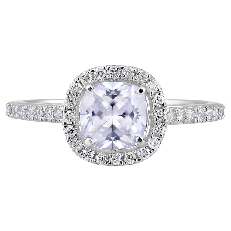 Certified 10k Gold 2.15ct Natural Diamond w/ Cubic Zirconia April ...
