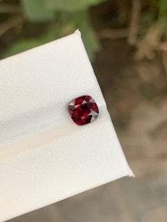 Zertifizierter 1,11 Karat natürlicher loser burmesischer roter Spinell Edelstein