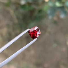 Certified 1.17 Carat Natural Loose Red Spinel Gemstone For Jewellery Making