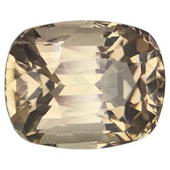 Certified 12.37 Carat Natural Imperial Topaz Gemstone Cushion Cut