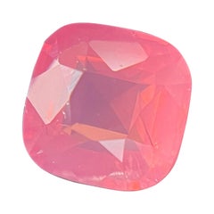 Certified 1.24 Carat Natural Tanzania Orange Pink Mahenge Spinel